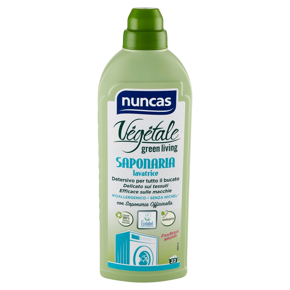 nuncas Vegetale Saponaria lavatrice Freschezza naturale 1 l
